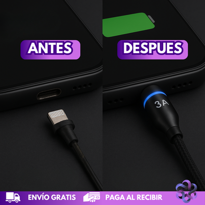 Cable 3 en 1🔌🔋