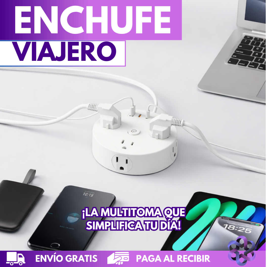 Enchufe Viajero🔌🧳