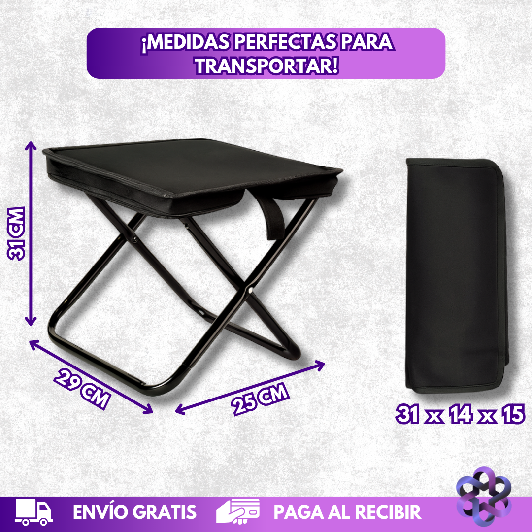 Silla Plegable Viajera 🧳 ✈️