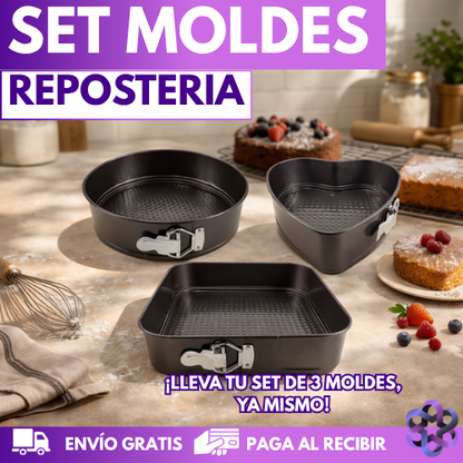 Set Moldes Repostería🥧